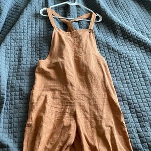 WOMENS BURNT ORANGE JUMPER